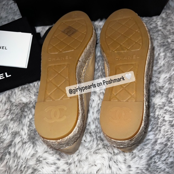 Chanel Espadrilles Women’s 37 NEW - Picture 15 of 17